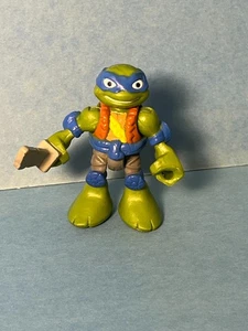 Playmates TMNT Half-Shell Heroes Figure - Dino Leonardo - Scuffs - 2.5" - Picture 1 of 2