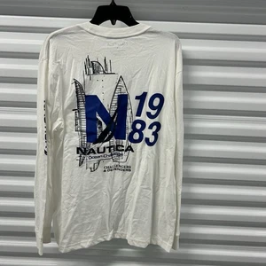 Camiseta Larga Nautica Nautical Ocean Challenge Club Náutico Gráfico L/G - Imagen 1 de 5