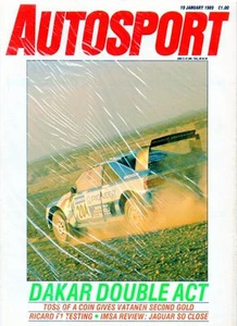 Revista Autosport 19 de enero 1989 - Imagen 1 de 1