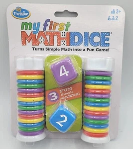 Think Fun My First MathDice Game. Factory Sealed New! Turn Math into Fun Game! - Picture 1 of 3