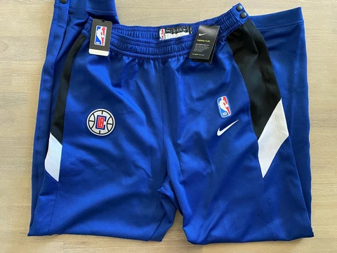 Nike NBA LA Clippers Therma Flex Tearaway Game Pants AV0844 495 XXL Double Tall Cover
