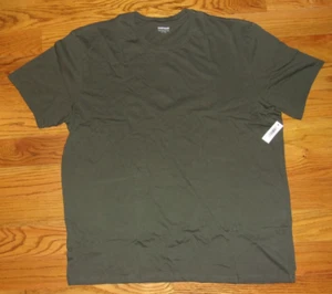Goodthreads Herren Kurzarm Rundhals Baumwolle T-Shirt Dunkelgrün XXL Tall Neu mit Etikett - Bild 1 von 1