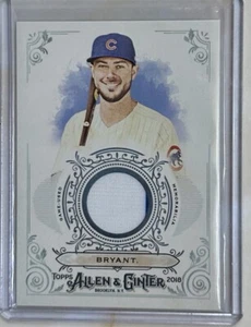 2018 Topps Allen & Ginter JERSEY RELIC Kris Bryant CUBS - Picture 1 of 2