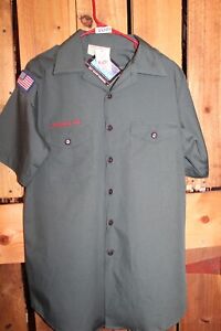 Boy Scouts of America BSA Men's Adult Shirt Medium NEW Ventering NWT
