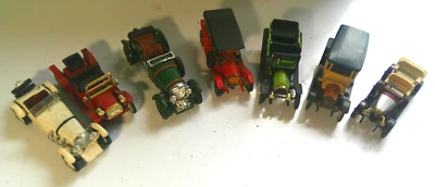 7 x PKW Rolls Royce Jaguar u.a. Matchbox Models of Yesteryear u.a. ohne OVP - Bild 1 von 4