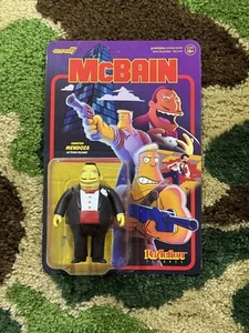 Mendoza McBain The Simpsons Super 7 Reaction Action Figures 3.75in - Picture 1 of 2