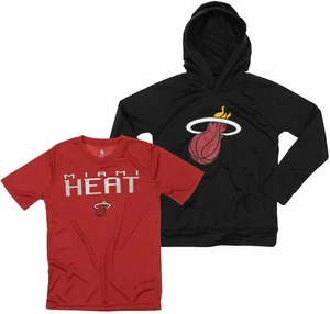 Set combinato prestazioni logo primario colore Outerstuff NBA Youth Miami Heat Team - Foto 1 di 5
