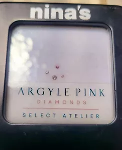 Argyle pink diamonds 4x Loose - Picture 1 of 4