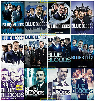 Blue Bloods Seasons 1-12 DVD 66-Disc Complete Series Drama New Sealed Set • 84.55€