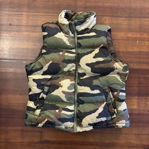 Winter Bubble Vest Big chill camouflage vest size large - Picture 1 of 7