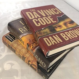 Lot of 3 (#2-4) ROBERT LANGDON  Series Set HARDCOVER Books by Dan Brown First Ed - Bild 1 von 8