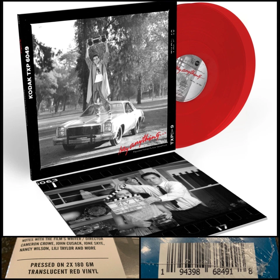 SAY ANYTHING Expanded Soundtrack 2x LP Red Vinyl w/ 16 Page Booklet MONDO SEALED - Image 1 of 4