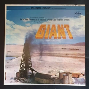 VINYL DIMITRI TIOMKIN Giant CAPITOL DUOPHONIC DW 773 STEREO LP SOUNDTRACK OST - Bild 1 von 5