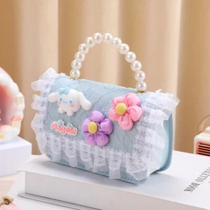 Cinnamoroll Dog Children's Purse Princess Storage Shoulder Bag Girl Wallets New - Picture 1 of 15