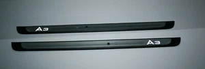 AUDI VAG OEM A3 8V NUR 3 Türer Einstiegsleisten Alu Optik beleuchtet 8V0071300 - Bild 1 von 12