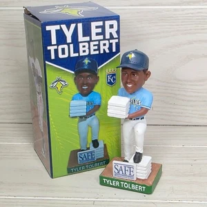 Tyler Tolbert Columbia Fireflies Kansas City Royals Wackelkopf Wackelkopf - Bild 1 von 11