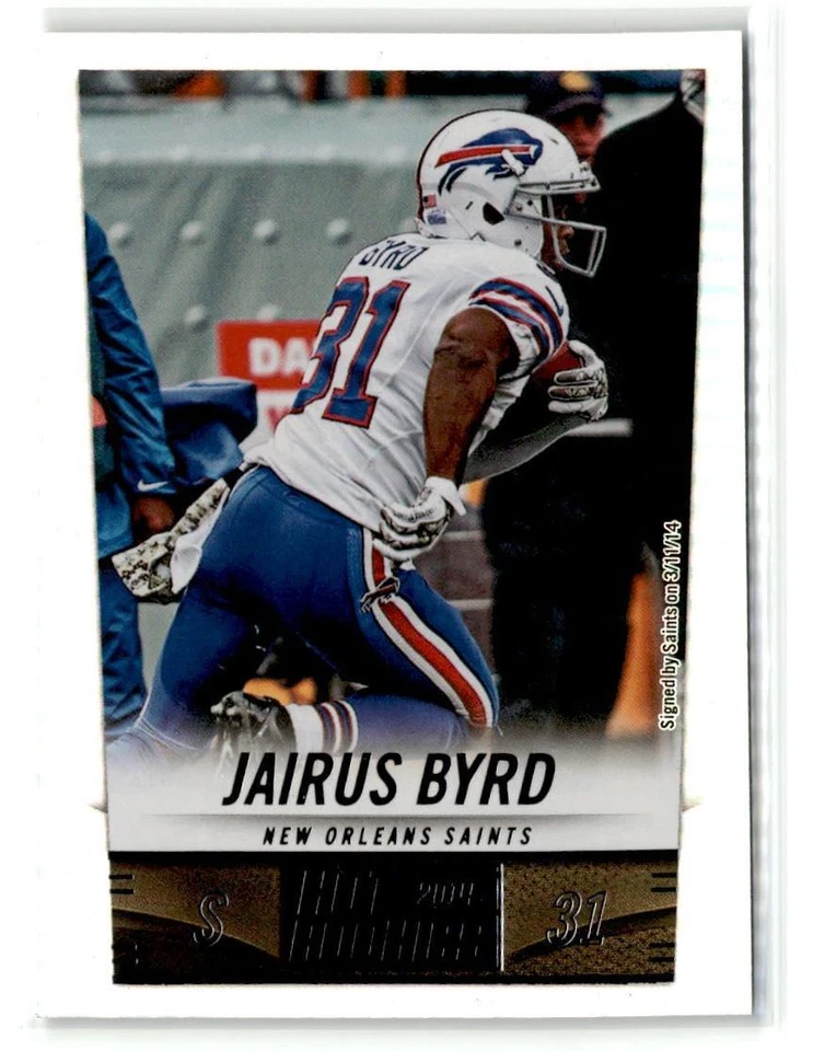 Jairus Byrd New Orleans Saints 2014 Panini Hot Rookies #139 - Image 1 of 2