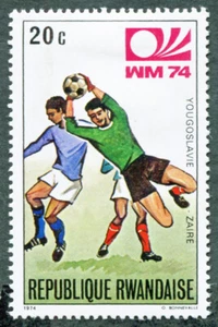 RWANDA 1974 20c SG594 MH NG? World Cup Football Championship West Germany a #B05 - Picture 1 of 1