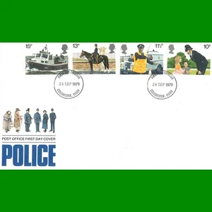 FDC Polizei Gedenkpost Ersttagsbriefmarken, 26.9.1979 - Bild 1 von 1