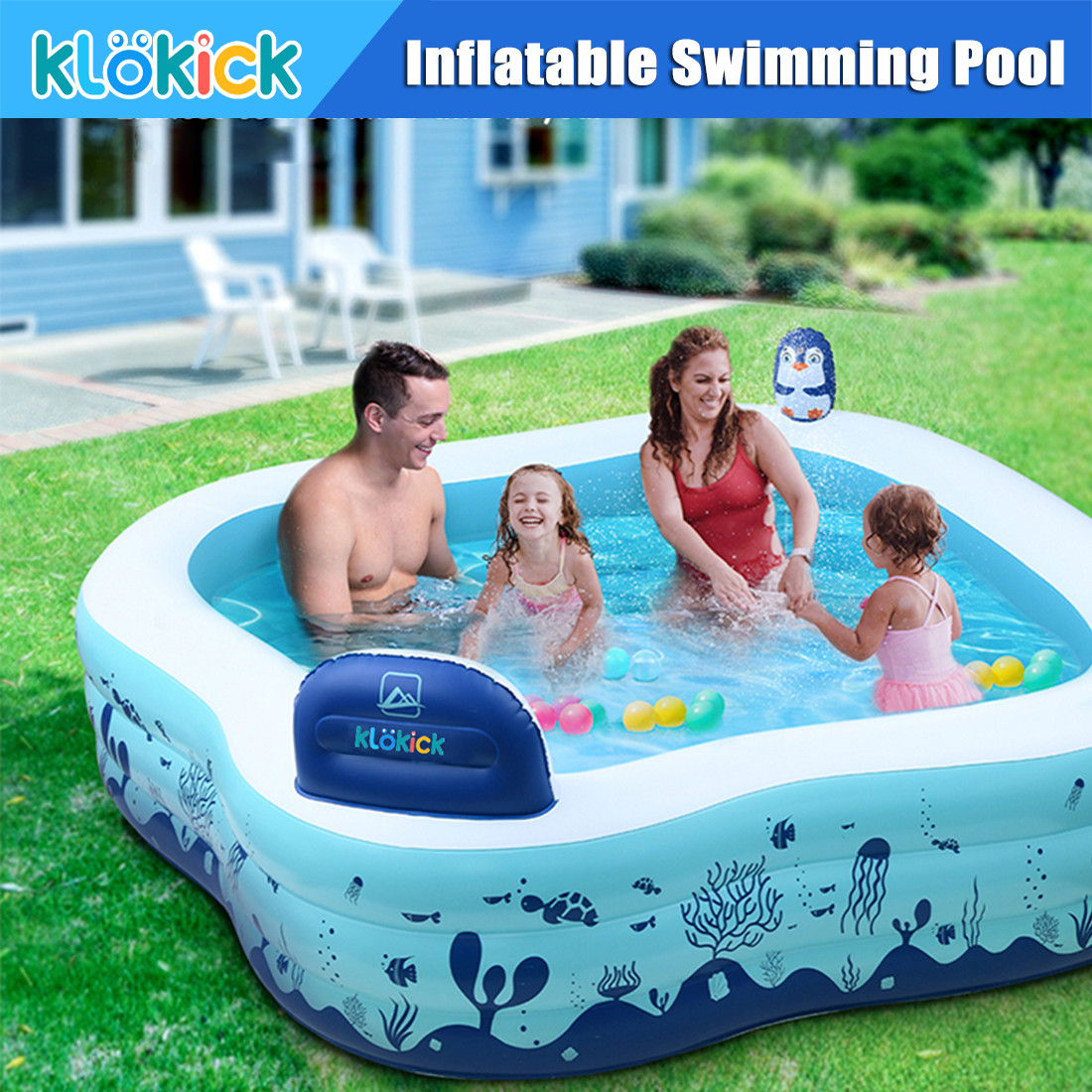 Swimming Pool Inflatable Pools Outdoor 