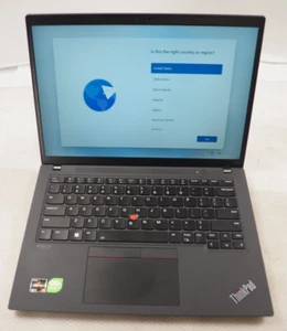 Lenovo ThinkPad 14" T14s Gen 3 Ryzen 5 6650U 16 Go RAM 256 Go NVMe win11 sans PSU - Photo 1/13