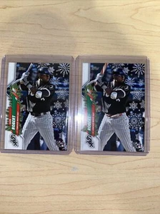 2020 Topps Holiday SP And Base Rookie Luis Robert ๐ฅ๐ฅ - Picture 1 of 6
