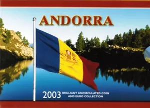 Juego de monedas Andorra 2003 - Imagen 1 de 1