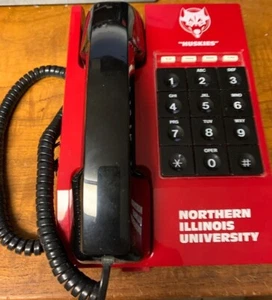 Teléfono fijo vintage para huskies de la Universidad del Norte de Illinois - Imagen 1 de 8