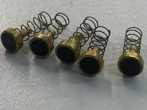 TILLEY VALVE GUIDE SPRING pack 5 LAMP CONTROL COCK / PUMP 611 TILLY vintage nos - Picture 1 of 24