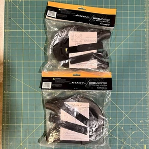 Set Of 2 Kuat Wheel Adapter 20"-24" Wheel For Sherpa NV & NV Base Tray Racks C55 - Picture 1 of 4