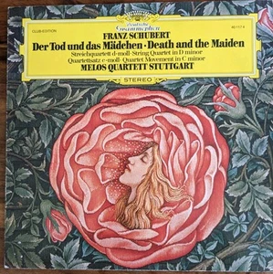 Schubert - Der Tod und das Mädchen, Melos Quartett, DGG, vinyl LP - Bild 1 von 7