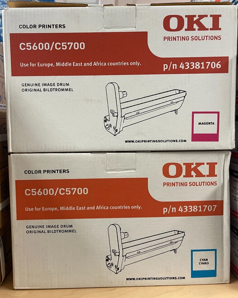OKI Drum C5600 C5700 43381706 43381707 - Image 1 of 1