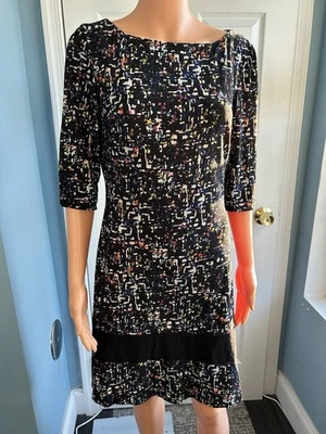 American Living Women's Dress Size 8 Bright Blue, Ruffle Sleeveless Stretch - Image 1 of 4