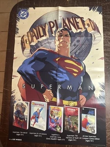 Superman Promo Folded Poster 24x36 (2025) DC Comics ~ Lee Weeks Art Daily Planet - Picture 1 of 1