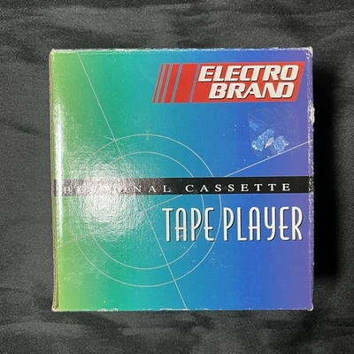 ELECTRO BRAND…Personal Cassette Tape Player. With Box And Manual. Brand New. - Image 1 of 4