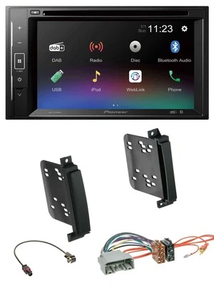 Pioneer Bluetooth MP3 USB 2DIN DAB DVD Autoradio für Dodge Durango Jeep Grand Ch - Bild 1 von 4
