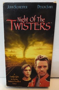 Night Of The Twisters VHS  (tested) (Laura Bertram/John Schneider/Devon Sawa) - Picture 1 of 6