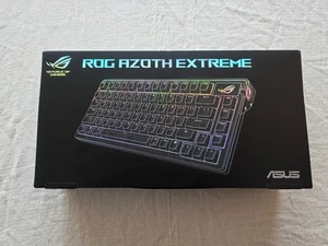 ASUS ROG Azoth Extreme 75 Custom Gaming Keyboard, Aluminum Chassis, Carbon Fiber - Photo 1/11