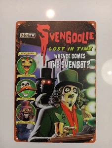 Svengoolie Lost In Time MeTV Metal Sign - Picture 1 of 4