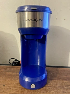 Vimukun Single Serve Cup Pod Coffee Maker Blue - Image 1 of 4