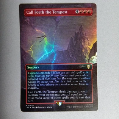 MTG Call Forth the Tempest Foil Single Card - Image 1 of 3