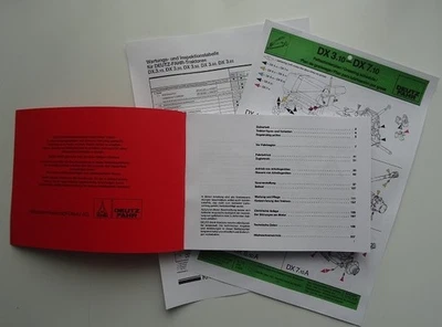 Betriebsanleitung Deutz DX 4.30 4.50 4.70 6.05 6.10 6.30 6.50 + Wartungsplan - Bild 1 von 4