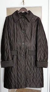 Adrienne Vittadini Mantel wunderschön braun Gr. 14 Daunen Puffer klassisch elegant! - Bild 1 von 12