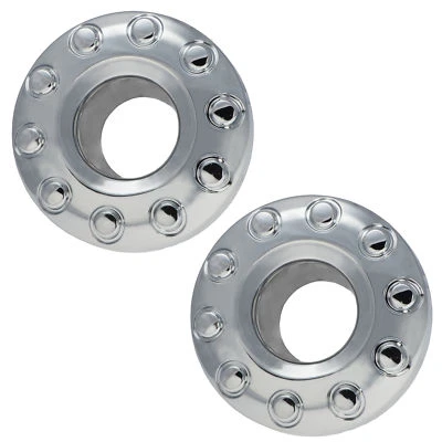 Juego de tapacubos centrales de cubo de rueda cromado doble 4X4 05-16 Super Duty 5C3Z1130NA OEM NUEVO Foto 1 de 4