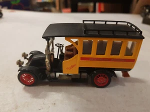 Matchbox Models of Yesteryear Y-44 Renault Bus 1910 gelb/rot "Wesserling Bussang - Bild 1 von 5