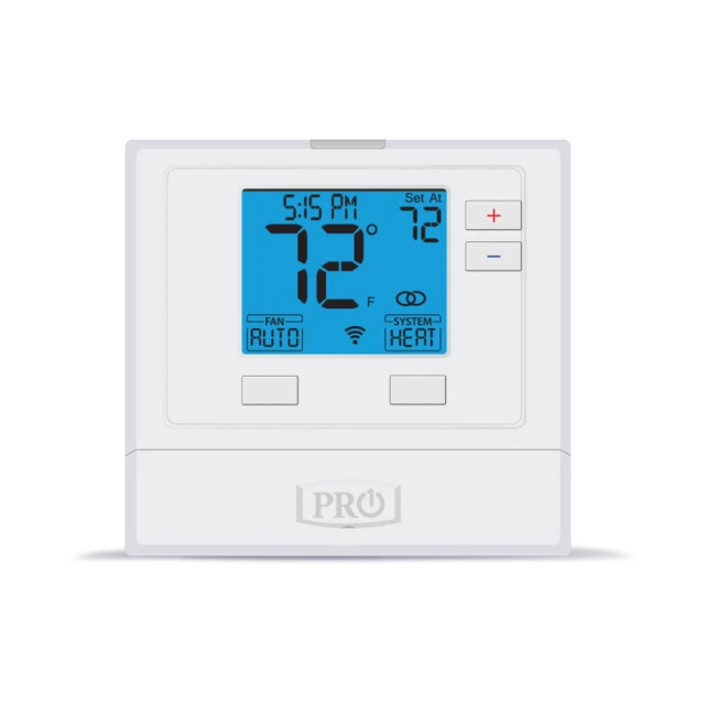 Pro1 IAQ T701i Heat Pump/Conventional Non-Programmable Thermostat - Image 1 of 1
