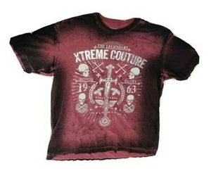 XTREME COUTURE Randy The Natural Couture Men's Red 3XL shirt Size - Picture 1 of 4