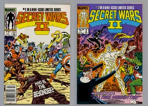 SET COMPLETO SECRET WARS II #1-#9 PRIMER BOOM-BOOM Y BEYONDER - Imagen 1 de 5