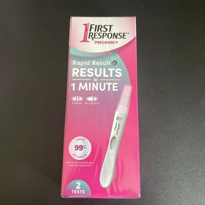 Тест на беременность FIRST RESPONSE быстрый результат - 2 теста срок годности 05/13/2025 - Изображение 1 из 3