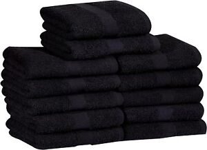 Premium Salon Towel 16x27 Bulk Pack Of 12,24 Double Stitched Quick Dry Towel Set